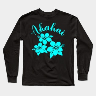 Hawaiian Flower Long Sleeve T-Shirt